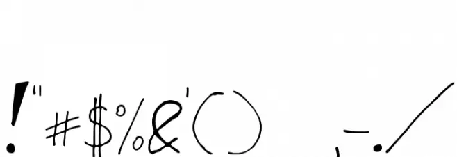 MTF akhn Font OTHER CHARS