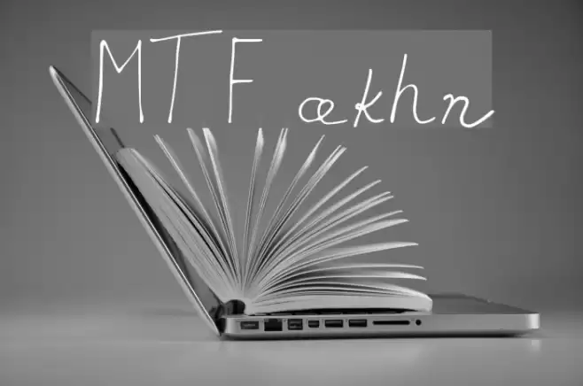 MTF akhn Font examples