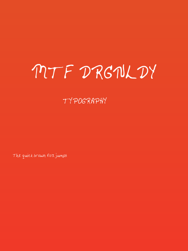 MTF drgnldy Poster