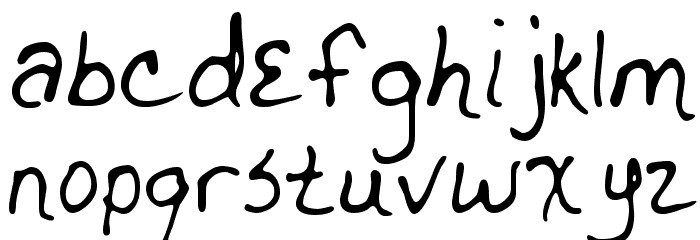 MTF drgnldy Font LOWERCASE