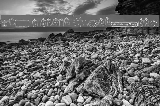 MTF i heart Sketches Font examples