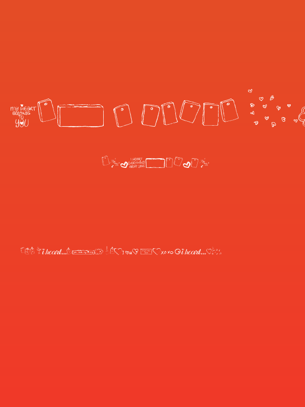 MTF i heart Sketches Poster