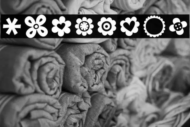 MTF100Dings Font examples