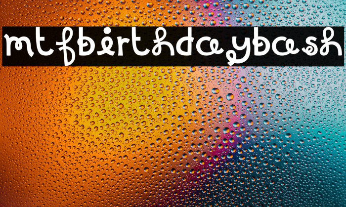 MTFBirthdayBash Example 1