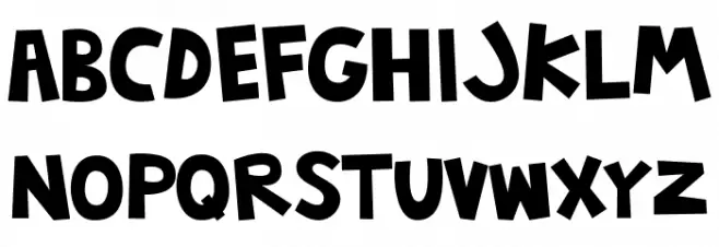 MTFJumpinJack Schriftart Groß