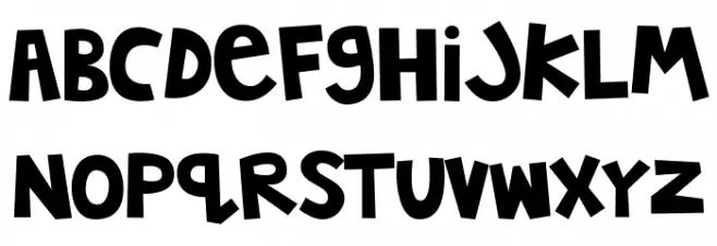 MTFJumpinJack Font LOWERCASE