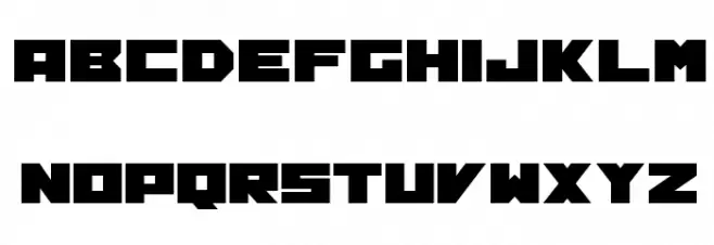 MTV Lowercase 1 Polices MAJUSCULES