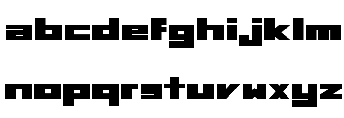 MTV Lowercase 1 Font LOWERCASE