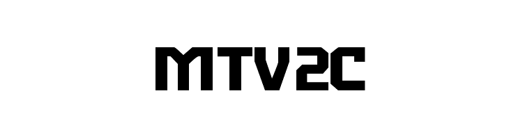MTV2C Font