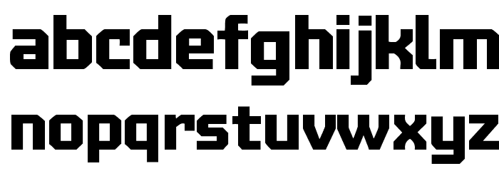 MTV2C Font LOWERCASE