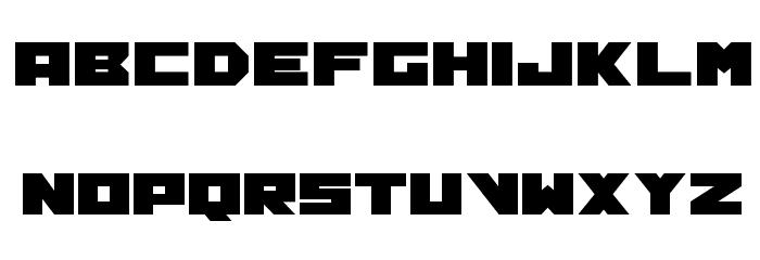 MTV Font LOWERCASE