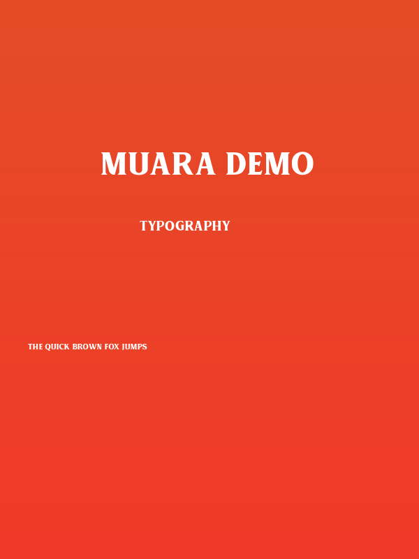 MUARA DEMO Poster