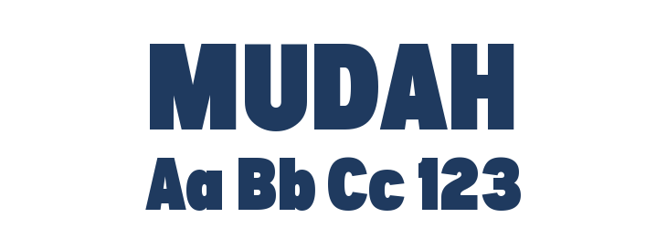 MUDAH Font Preview