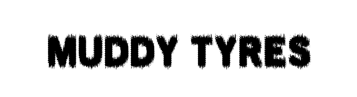 MUDDY TYRES  Frei Schriftart Herunterladen