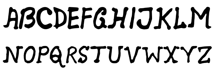MUKUNDA_COMIC Font LOWERCASE