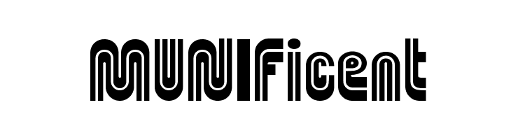 MUNIficent Font