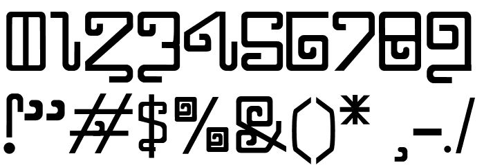 MURIAN Regular Font OTHER CHARS
