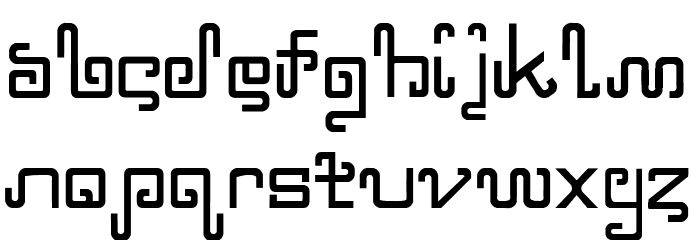 MURIAN Regular Font LOWERCASE