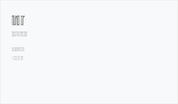 MURO SP Business Card