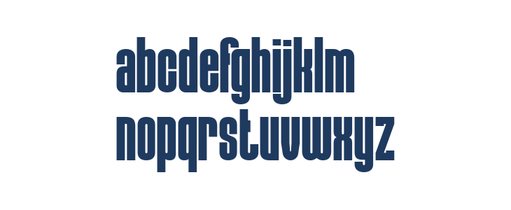 MUSCULAR STRENGTH Bold Lowercase