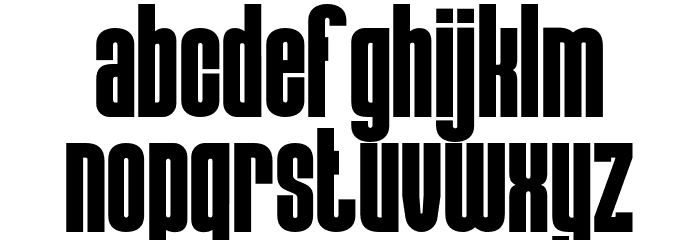 MUSCULARSTRENGTH-Bold Font LOWERCASE