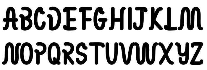 MUSHROM SANS Шрифта строчной