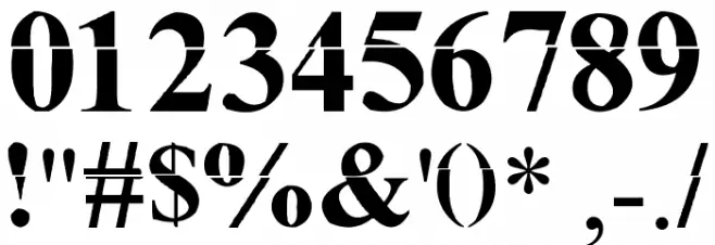 MuRdOiNk MKDA Font OTHER CHARS