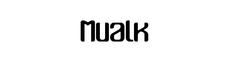 Mualk  Frei Schriftart Herunterladen