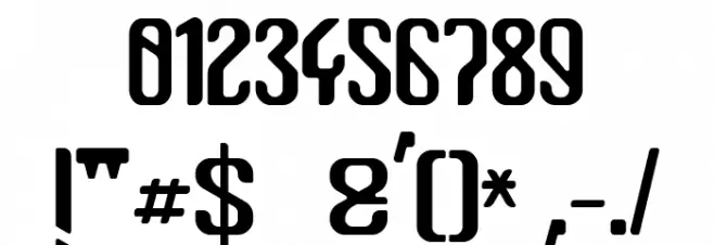 Mualk Font OTHER CHARS