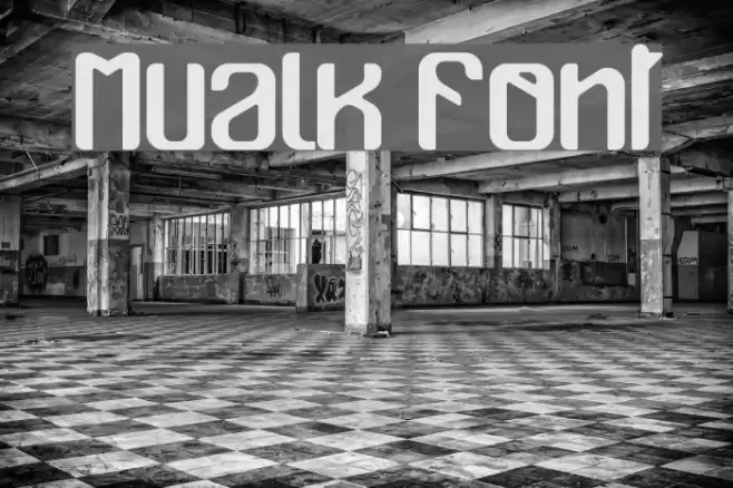 Mualk Font examples