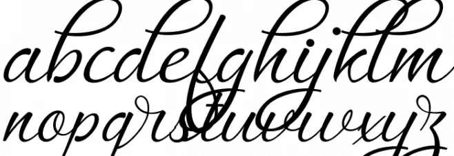 Muangthai Font LOWERCASE