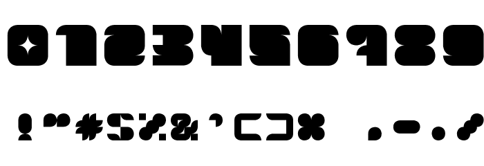 MuchBolder Font OTHER CHARS