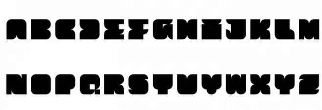 MuchBolder Font Litere mari