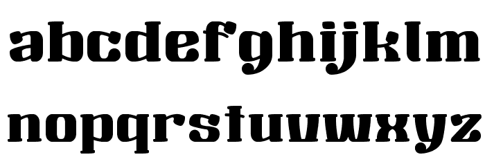 Mucha Wo Minagara Milk tea Font LOWERCASE