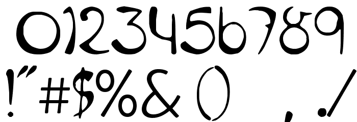 Mucha Font OTHER CHARS