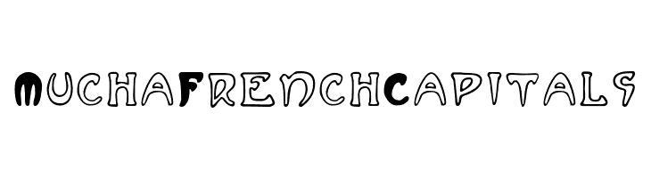 MuchaFrenchCapitals  Скачать бесплатные шрифты