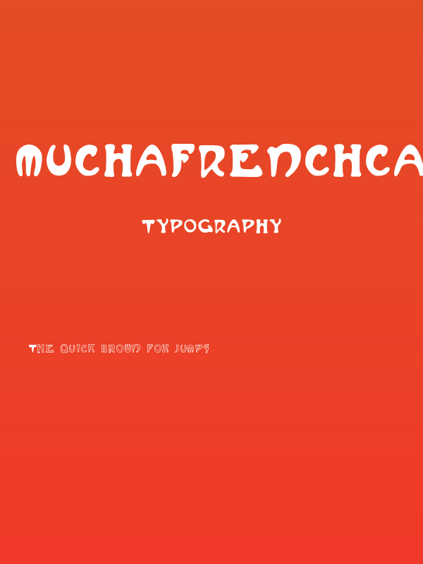 MuchaFrenchCapitals Poster