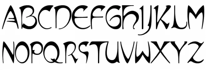 MuchaLike Font UPPERCASE