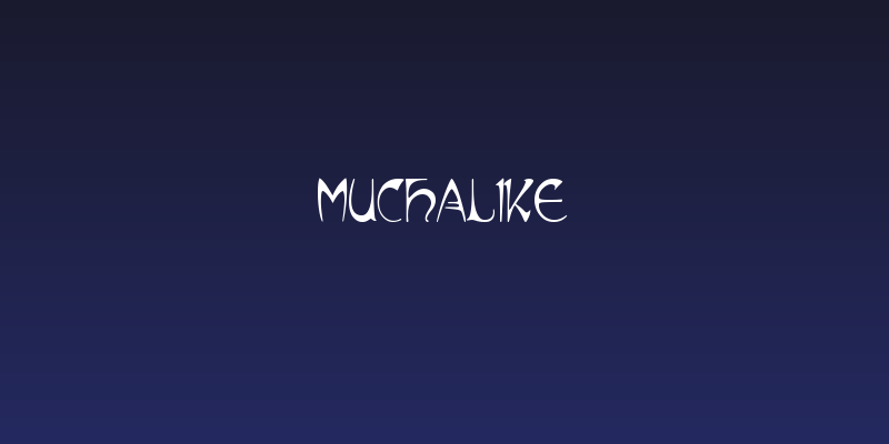 MuchaLike Social Header