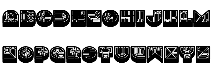 Mucho Black Regular Font OTHER CHARS