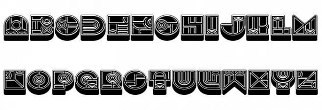 Mucho Regular Schriftart Groß