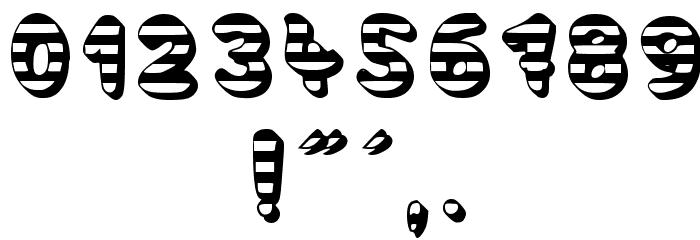 Muddles Mime Regular Font OTHER CHARS