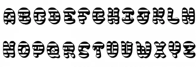 Muddles Mime Regular 字体 小写