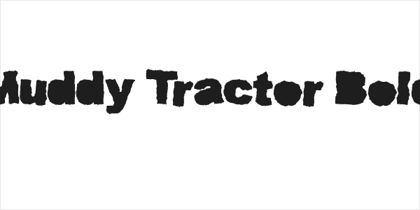 Muddy Tractor Bold Logo