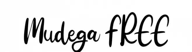 Mudega FREE  Frei Schriftart Herunterladen