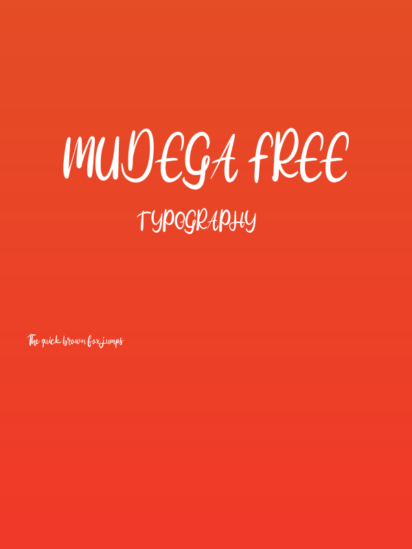 Mudega FREE Poster