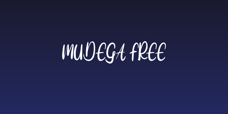 Mudega FREE Social Header