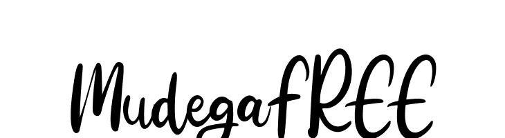 MudegaFREE  font caratteri gratis
