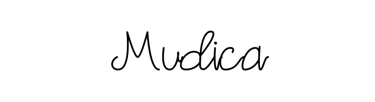 Mudica Font