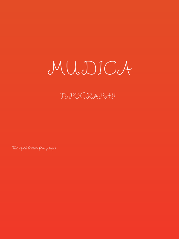 Mudica Poster